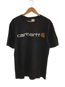 Carhartt◆Tシャツ/S/コットン/BLK/無地/K195