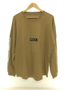 RVCA◆TAPE RVCA LS/長袖Tシャツ/M/コットン/CML/AI042-060