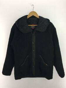 ALPHA INDUSTRIES◆ALPHA INDUSTRIES/フリースジャケット/M/ポリエステル/BLK/TA4346-001