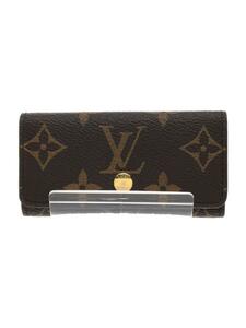 LOUIS VUITTON◆ミュルティクレ4_モノグラム/PVC/ブラウン/4連キーケース/M62631