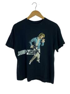 BROCKUM/90s/USA製/David Bowie/SOUND VISION/Tシャツ/L/コットン/BLK