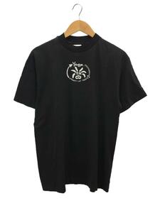 Hanes◆Tシャツ/L/コットン/BLK