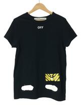 OFF-WHITE◆Tシャツ/XS/コットン/BLK_画像1