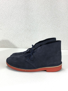 Clarks◆レースアップブーツ/US8/IDG/スウェード