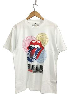 Tシャツ/FREE/コットン/WHT ROLLINGSTONES/60周年記念花火大会限定Tシャツ