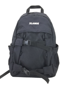 X-LARGE◆STANDARD LOGO TRUCK HOOK BACKPACK/リュック/キャンバス/BLK/01193018