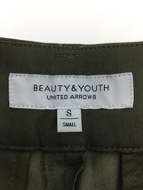 BEAUTY&YOUTH UNITED ARROWS◆ワイドパンツ/S/コットン/KHK/1614-199-4797_画像4