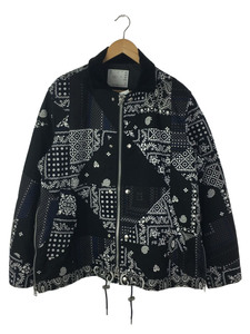 sacai◆21SS/ARCHIVE PRINT MIX BLOUSON/ジャケット/2/総柄/21-02466M