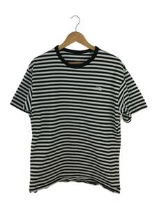 THE NORTH FACE◆S/S MULTI BORDER TEE_ショートスリーブマルチボーダーティー/XL/コットン/WHT/ボーダ