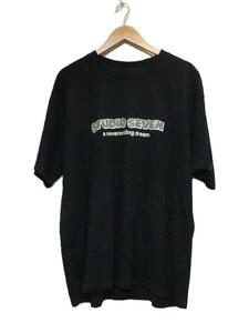 STUDIO SEVEN◆Tシャツ/XL/コットン/BLK