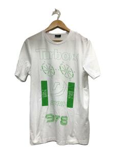 DIESEL◆Tシャツ/M/コットン/WHT/プリント