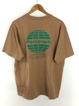 Paragraph◆Tシャツ/-/コットン/BRW/プリント/着用感有_画像2