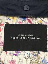 UNITED ARROWS green label relaxing◆トレンチコート/36/コットン/NVY/無地_画像3