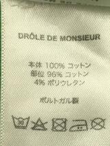 DROLE DE MONSIEUR◆Tシャツ/L/コットン/グリーン_画像5