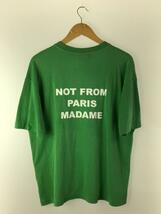 DROLE DE MONSIEUR◆Tシャツ/L/コットン/グリーン_画像2