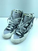 NIKE◆BLAZER MID SACAI/ブレーザーミッドサカイ/ブラック/BV0072-002/30cm/BLK_画像2