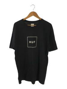 HUF◆Tシャツ/L/コットン/BLK