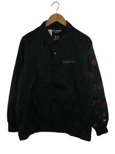 YOHJI YAMAMOTO◆New Era Blouson/ナイロンジャケット/4/ナイロン/BLK/HW-Y30-601