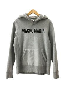 WACKO MARIA◆パーカー/M/コットン/グレー/使用感有り