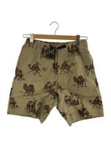 Supreme◆12SS/Camel Belted Shorts/30/コットン/BEG/総柄_画像1