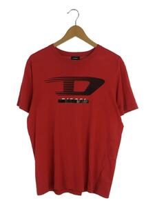 DIESEL◆Tシャツ/S/コットン/RED/HK000066