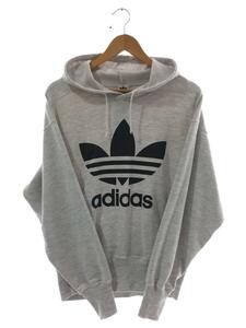 adidas◆パーカー/-/コットン/GRY/プリント/ADS-3575