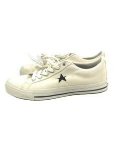 CONVERSE◆ローカットスニーカー/US7.5/CRM/キャンバス