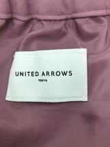 UNITED ARROWS◆ロングスカート/38/ポリエステル/PNK/1524-257-4366_画像4