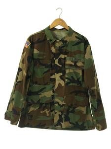 MILITARY◆ミリタリージャケット/BDU/M/コットン/KHK/カモフラ/8415-01-390-8548