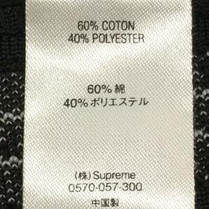 Supreme◆半袖シャツ/M/コットン/BLKの画像4