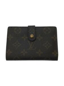 LOUIS VUITTON◆ポルト・フォイユ・ヴィエノワ_モノグラム_BRW/PVC/BRW/総柄/レディース/M61674