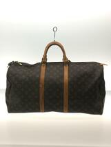 LOUIS VUITTON◆キーポル55_モノグラム_BRW/PVC/BRW_画像3