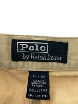 POLO RALPH LAUREN◆POLO CHINO/2タックショートパンツ/31/コットン/BEG_画像4