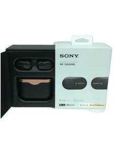 SONY◆イヤホン・ヘッドホン WF-1000XM3 (B) [ブラック]