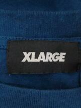 X-LARGE◆長袖Tシャツ/XL/コットン/BLU/総柄/101229011005/ブルー_画像3