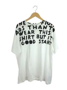 Maison Margiela◆Tシャツ/L/コットン/WHT/S50GC0663/首周り汚れ有