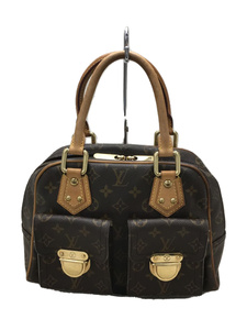 LOUIS VUITTON◆マンハッタンPM_モノグラム_BRW/PVC/BRW