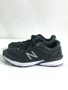 NEW BALANCE◆M990/RIFLE GREEN/グリーン/Made in USA/25.5cm/GRN/スウェード