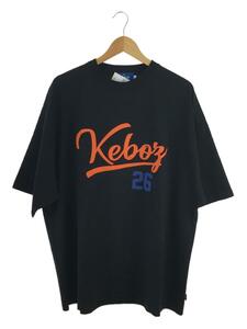 Keboz◆Tシャツ/XL/コットン/BLK/プリント