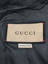 GUCCI◆ブルゾン/46/ポリエステル/GRY/総柄/657792_画像3