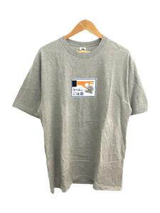 THE BLACK EYE PATCH◆Tシャツ/XL/コットン/GRY/ラベルにご注意 /21SS