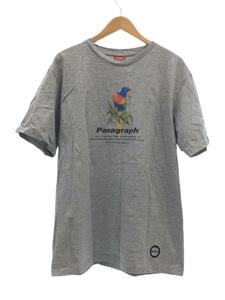 Paragraph◆Tシャツ/XL/コットン/GRY/無地