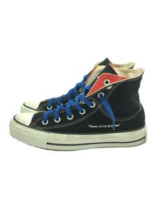 CONVERSE◆ハイカットスニーカー/23.5cm/BLK/コットン/1CL517