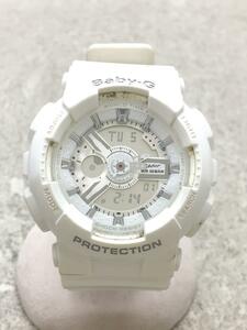 CASIO* quartz wristwatch _BABY-G/ digital / Raver /GRY/WHT/BA-110X-7A3JF