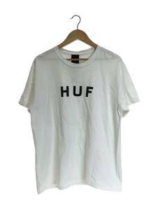 HUF◆Tシャツ/L/コットン/WHT