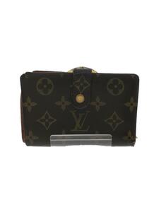 LOUIS VUITTON◆ポルト・モネ・ビエヴィエノワ_モノグラム_BRW/PVC/BRW/レディース