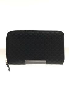 GUCCI◆長財布/-/BLK/総柄/メンズ/391465