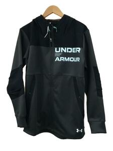 UNDER ARMOUR◆ジャケット/XL/ポリエステル/WHT/無地/1381337