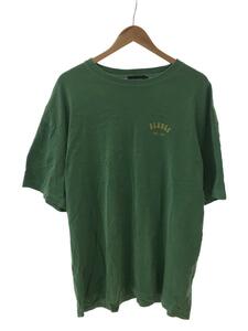 X-LARGE◆ピグメント加工/鷹プリント/Tシャツ/XL/コットン/GRN