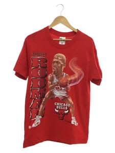 pro player/DENNIS RODMAN/Tシャツ/M/コットン/RED/無地